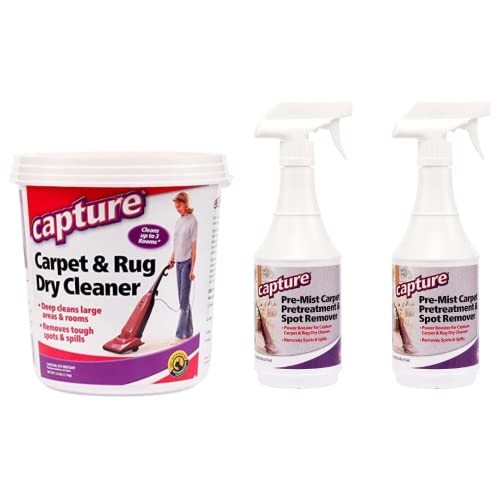 Capture Carpet & Rug Dry Cleaner Bundle