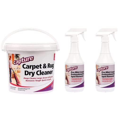 Capture Carpet & Rug Dry Cleaner Bundle