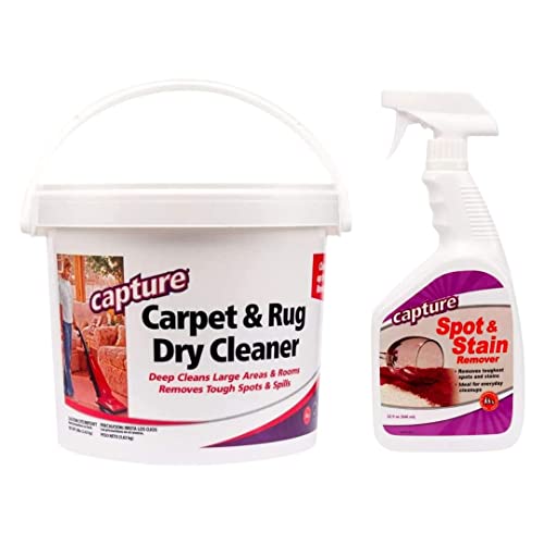 Capture Carpet & Rug Dry Cleaner Bundle