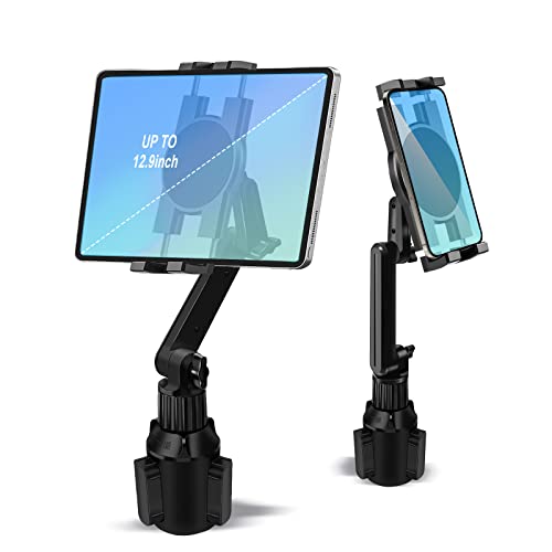 Car Tablet Mount with 360° Rotation for iPad, iPhone, Samsung Galaxy Tab