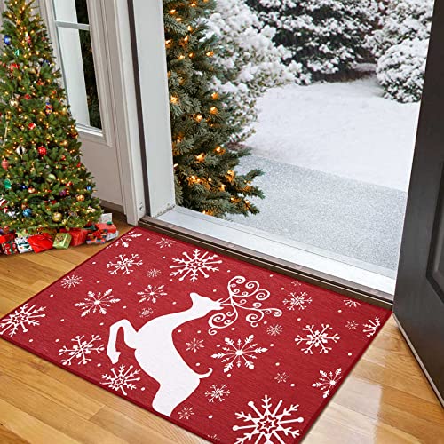 CAROMIO Christmas Doormat