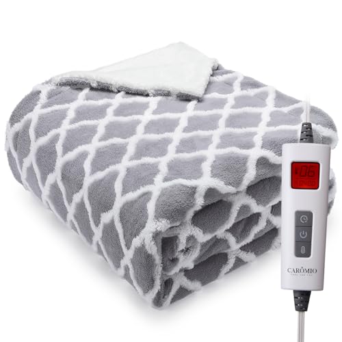 CAROMIO Heated Throw Blanket