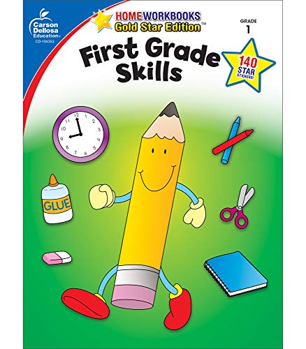 Carson Dellosa First Grade Skills Workbook
