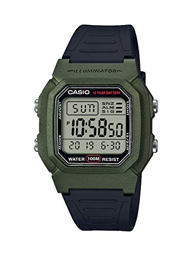 Casio Men's Classic Digital Display Quartz Black Watch