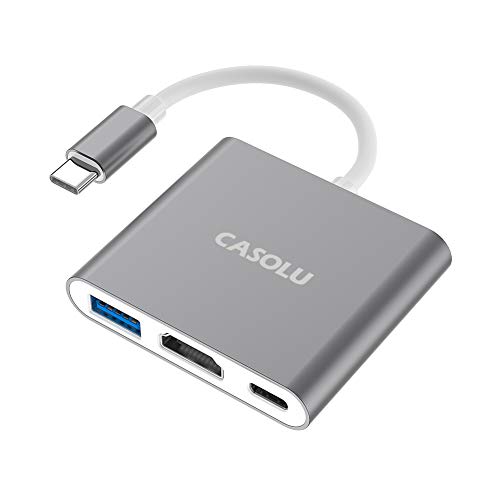 CASOLU USB C/Type C to HDMI Adapter