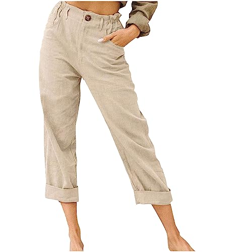 Casual Loose Summer Pants with Pockets