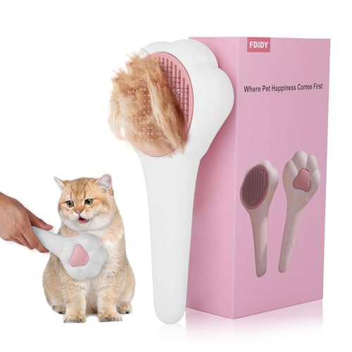 Cat Brush with Release Button