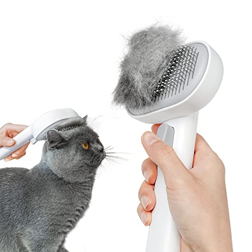 Cat Brush with Release Button