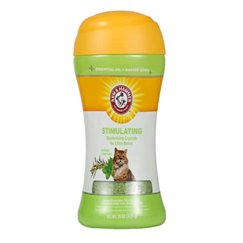 Cat Litter Crystals with Odor Neutralizing and Eliminator in Rosemary & Mint Scent