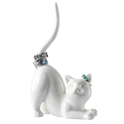 Cat Ring Holder Wedding Ring Stand