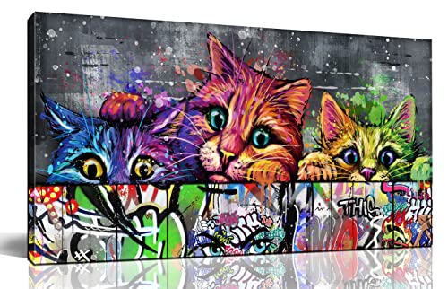 Cat Wall Art for Living Room