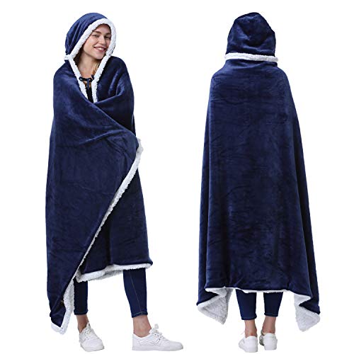 Catalonia Hooded Blanket Poncho