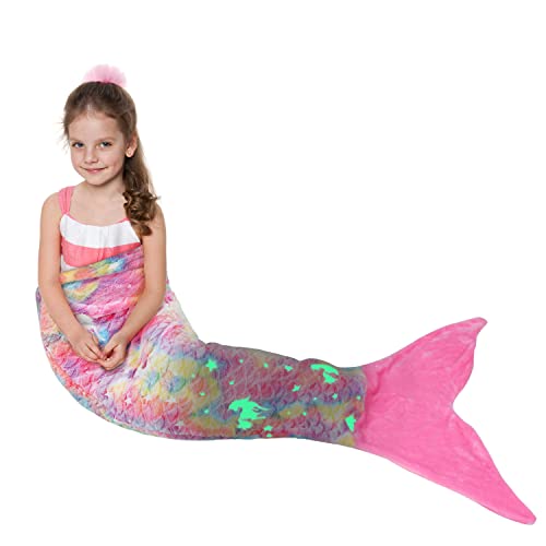 Catalonia Mermaid Tail Blanket for Girls