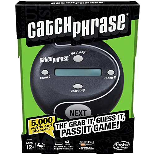 Catch Phrase Game, Frustration-Free Packaging for Ages 12 and Up