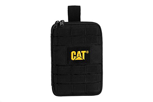 Caterpillar Combat Mini Tablet Pouch, Black, One Size