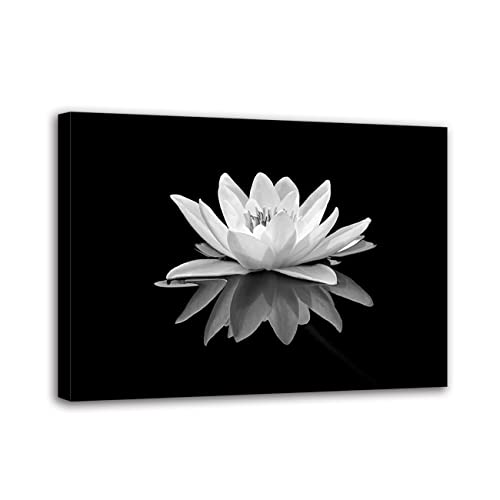CCWACPP Lotus Flower Canvas Print Zen Wall Art