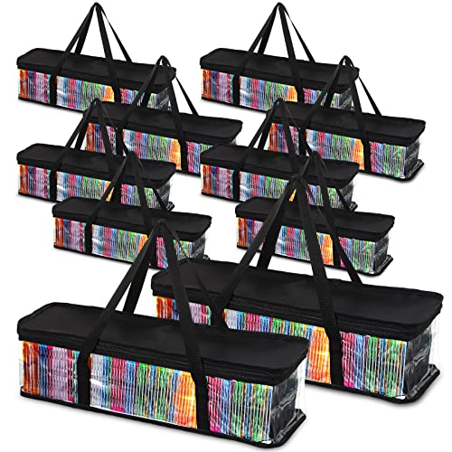 CD Storage Bags with Handles and Zipper