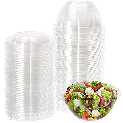 Cedilis Plastic Salad Bowls with Lid