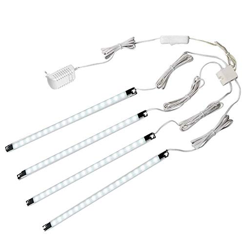 Cefrank LED Display Lights - Cool White Cabinet Strip Light Bars