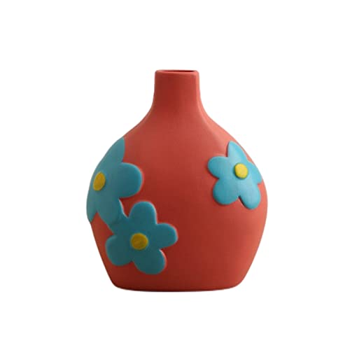 Ceramic Flower Vase for Home Decor
