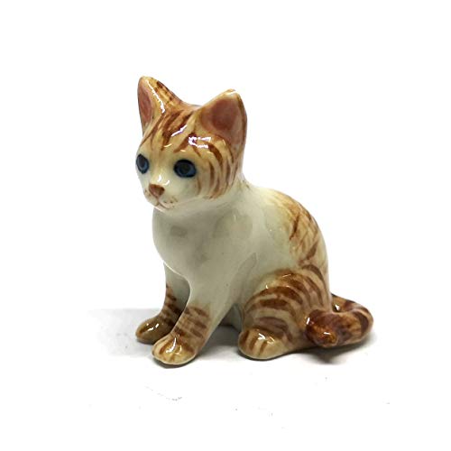 Ceramic Siamese Cat Figurine