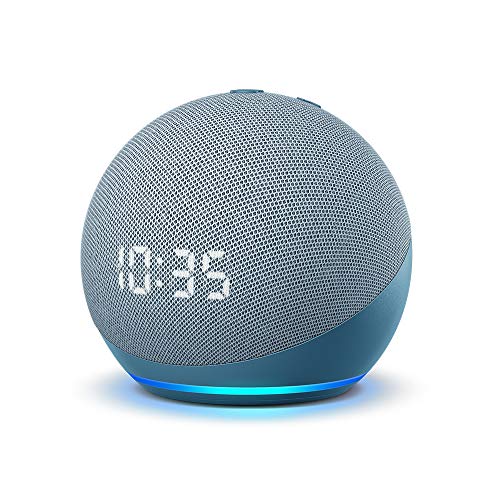 Certified Refurbished Echo Dot with Clock and Alexa