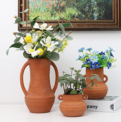 Charming Terracotta Vases Sets for Rustic Home Decor
