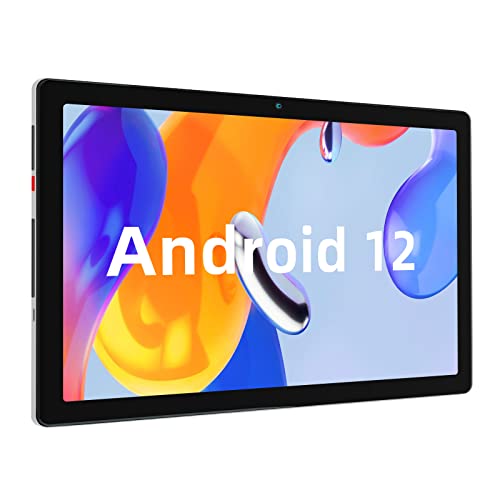Cheerjoy Android 12 Tablet 10 inch,2GB RAM 32GB ROM, Android Tablet with Dual Camera,1280 * 800 IPS HD Display,5000mAh Battery,Bluetooth,Touch Screen WiFi Tablets (Gray)