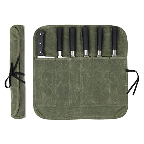 Chef Knife Roll Bag with 6 Slots