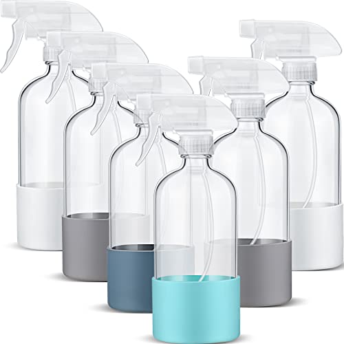 CHENGU 6 Packs Empty Glass Spray Bottles
