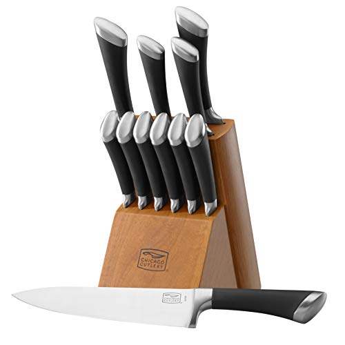 Chicago Cutlery Fusion 12 Piece Forged Premium Knife Block Set