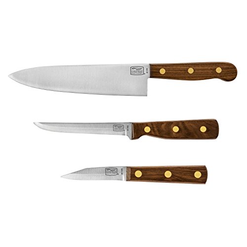 Chicago Cutlery Walnut Tradition 3-Piece Prep Knife Set