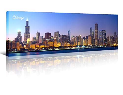 Chicago Skyline Canvas Wall Art
