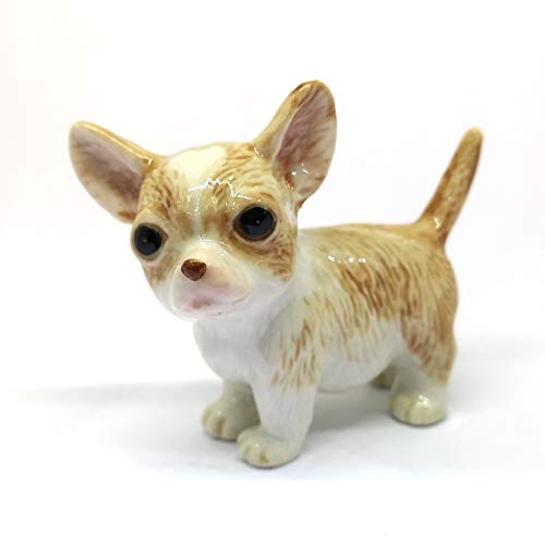 Chihuahua Dog Ceramic Figurine