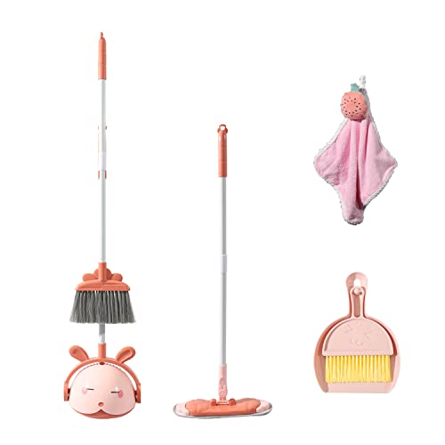 Child Broom and Dustpan Set for Toddlers