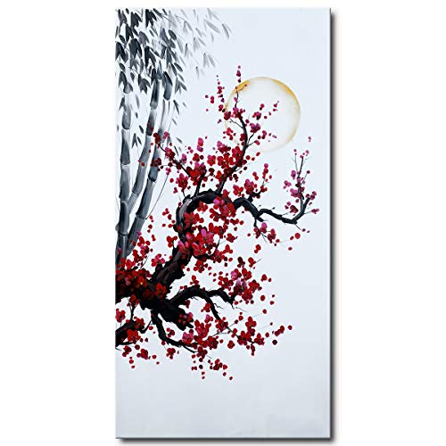 Chinese Oil Painting Plum Blossom Wall Art