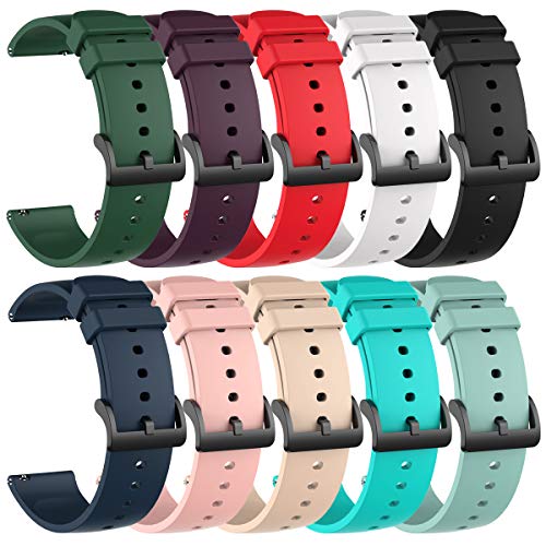 Chofit Silicone Bands for Amazfit Watches