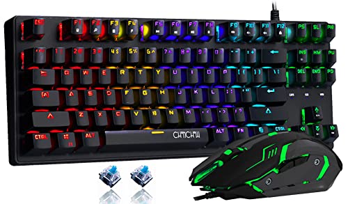 CHONCHOW Mechanical Gaming Keyboard and Mouse Combo