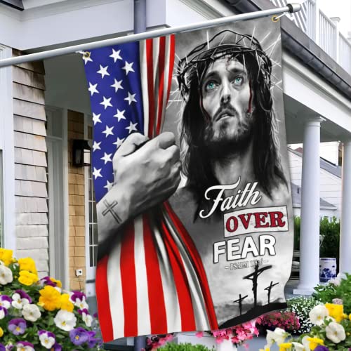 Christian Jesus American Flag 3x5