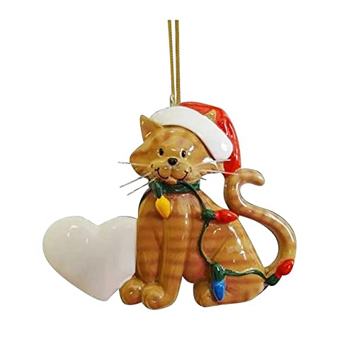 Christmas Cat Ornament Decoration Hanging 2023