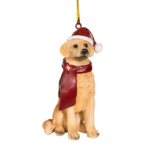 Christmas Golden Retriever Holiday Dog Ornaments