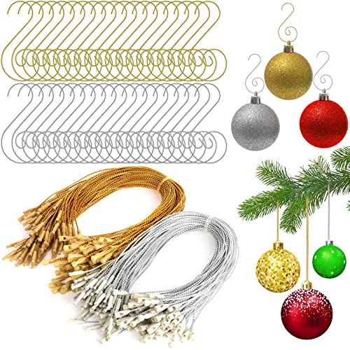 Christmas Ornament Hangers Hooks Set