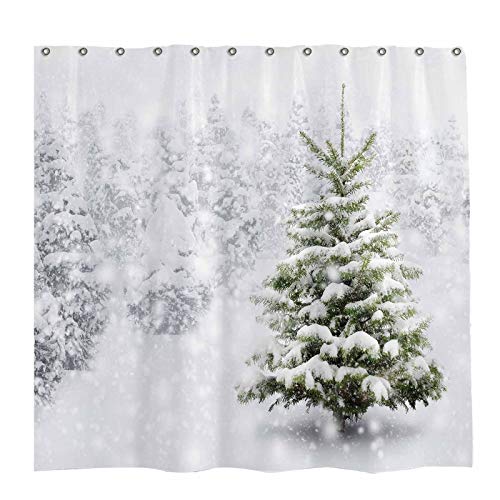 Christmas Shower Curtain Set by Allenjoy