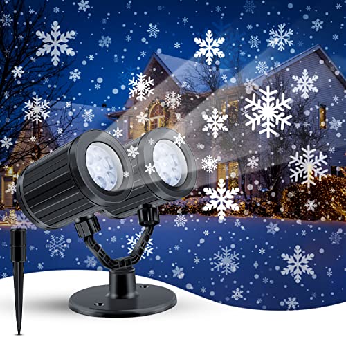 Christmas Snowflake Projector Lights