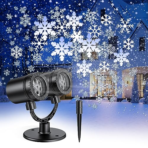 Christmas Snowflake Projector Lights Outdoor