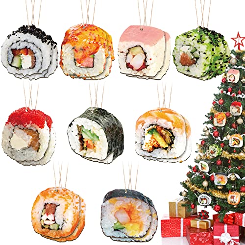 Christmas Sushi Ornaments