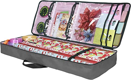 Christmas Wrapping Paper Storage Bag