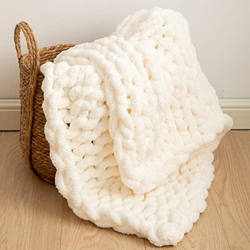 Chunky Knit Blanket Throw