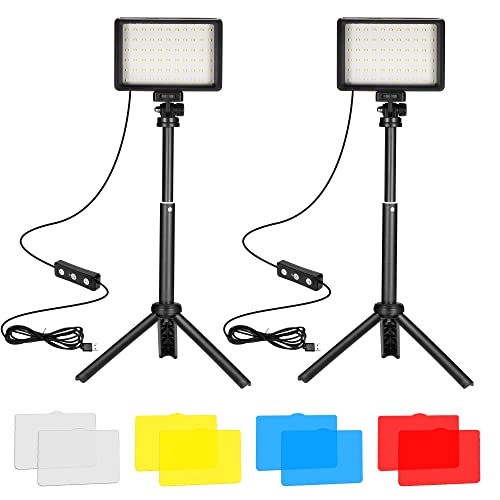 Ci-Fotto LED Video Light 2-Pack: Bright and Versatile Lighting Solution