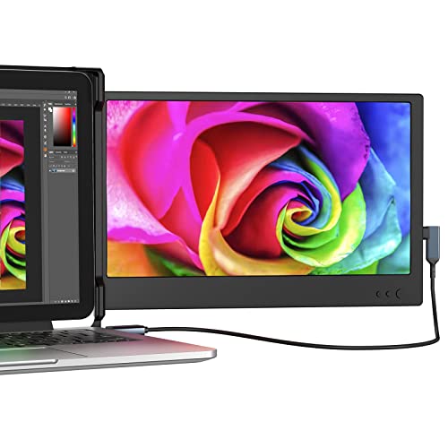CIDETTY 2023 12" Portable Monitor with Dual-Screen Functionality